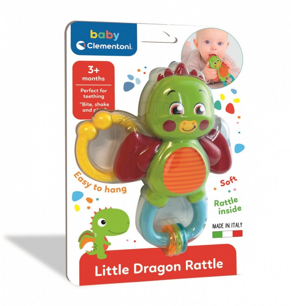 Dragon interactive rattle 17838 (8005125178384)