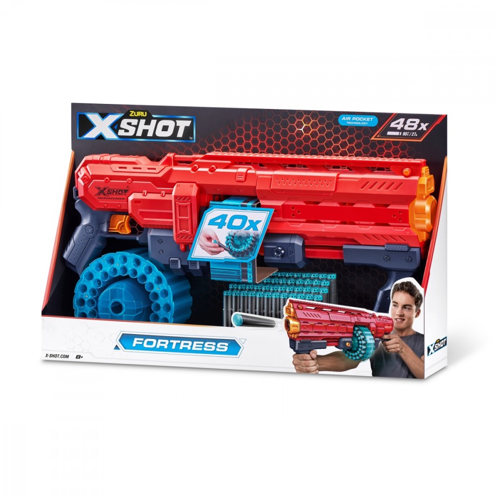 Launcher Excel Fortress 48 darts 36507 (4894680022072) bērnu rotaļlieta