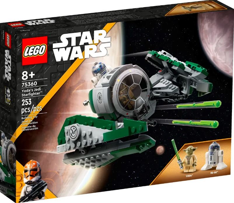 LEGO Star Wars 75360 Yodas Jedi Starfighter LEGO konstruktors