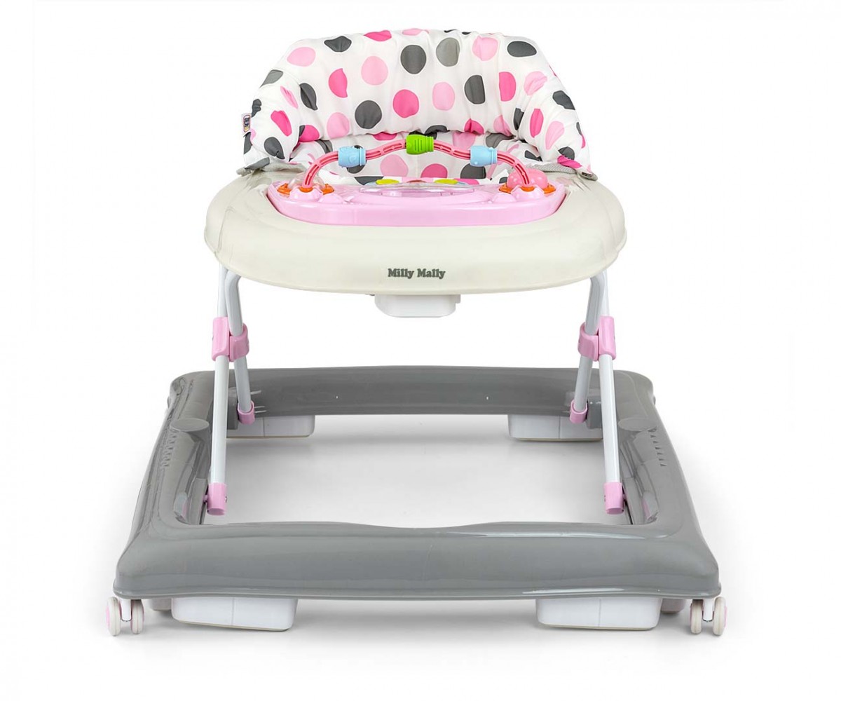 Baby walker Patrol Pastel Dots 4888 4888 (5901761128284) Skrejriteņi