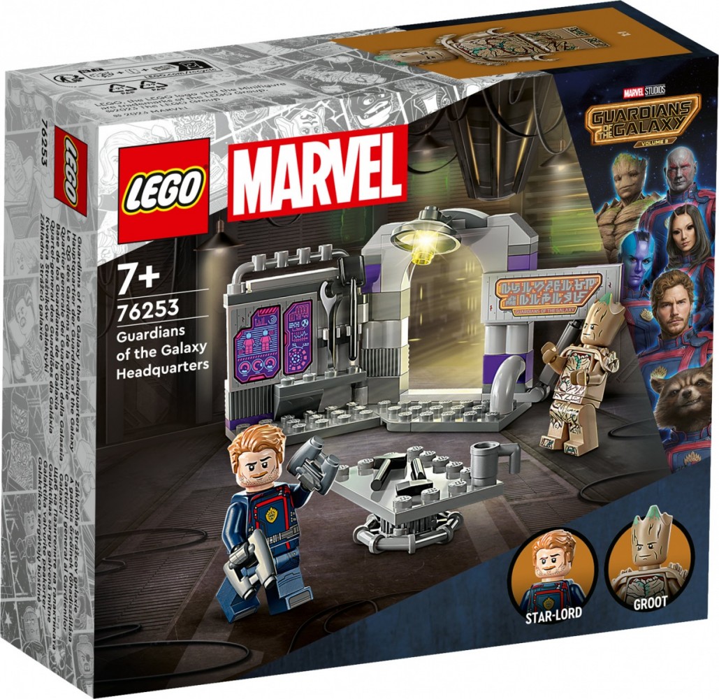 Bricks Super Heroes 76253 Quarters of the Guardians of the Galaxy konstruktors