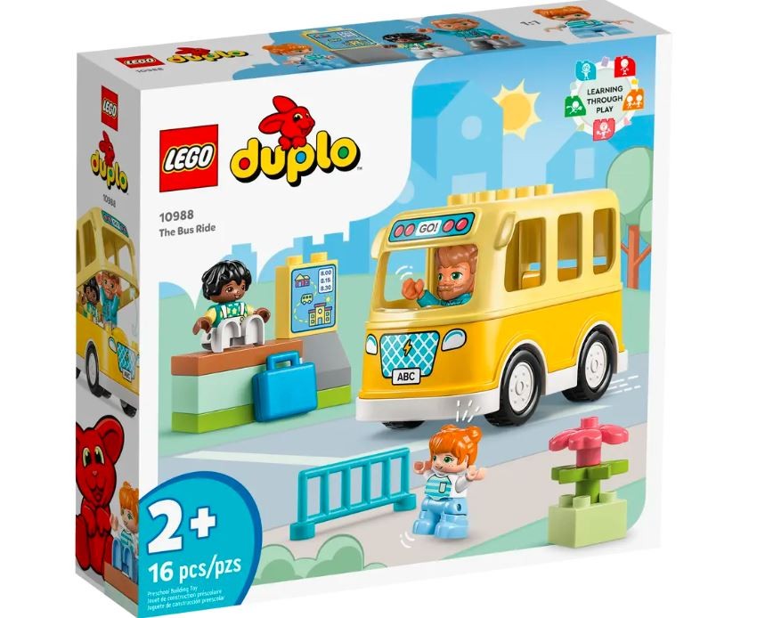 LEGO DUPLO 10988 The Bus Ride 10988 (5702017416243) LEGO konstruktors