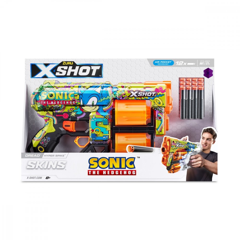 Blaster Skins Dread - Sonic the Hedgehog 36583 (0193052047526) bērnu rotaļlieta