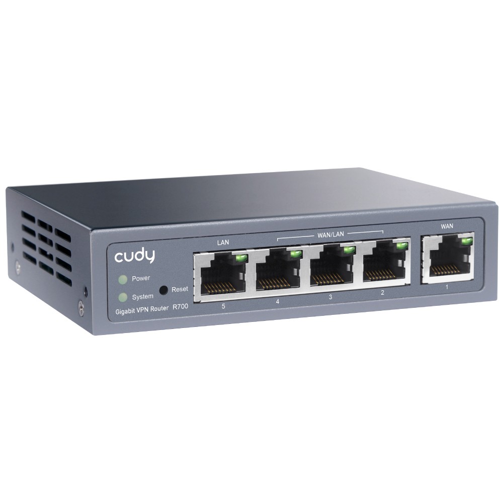 CUDY R700 Gigabit Multi -WAN VPN Router Rūteris