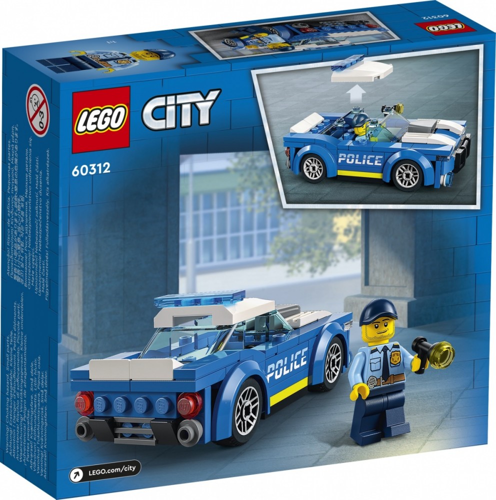 LEGO City 60312 Police Car LEGO konstruktors