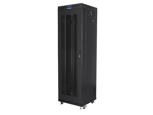 Standing rack cabinet 19 42U 600x600 mm, black