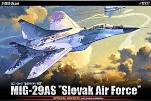 MIG-29AS Slovak Air Force 1:48 12227 (8809258926764) Rotaļu auto un modeļi