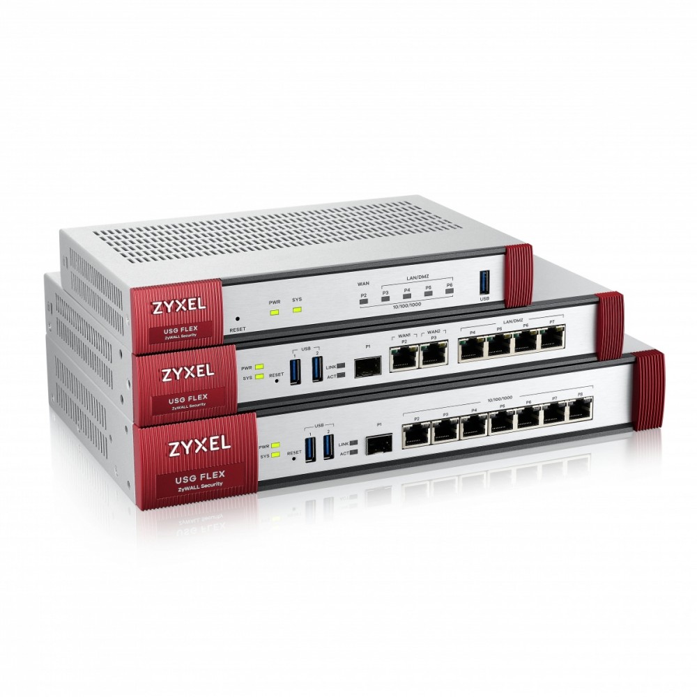 Zyxel USG Flex 100 hardware firewall 900 Mbit/s datortīklu aksesuārs