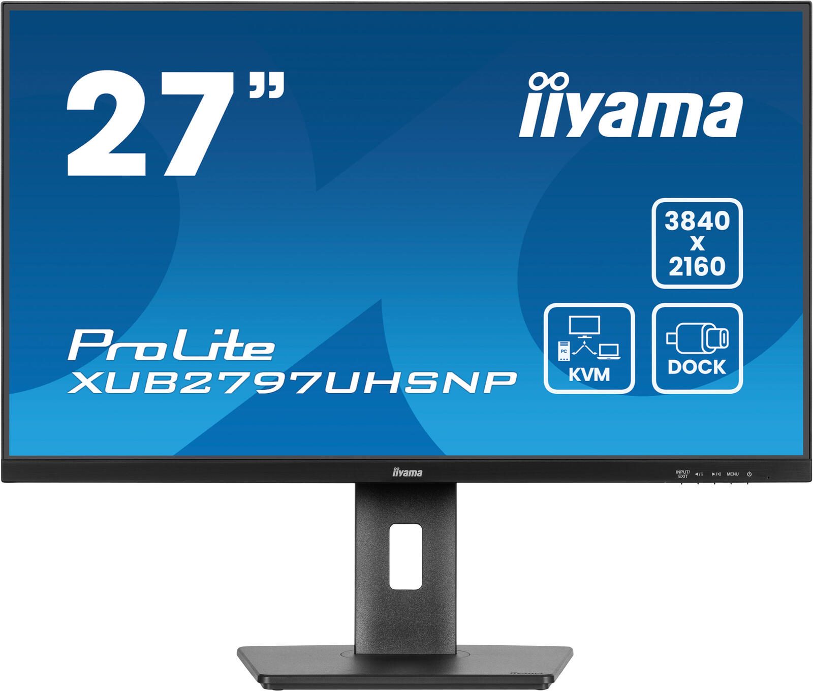 Monitor 27 inch XUB2797UHSNP-B1, 4K, IPS, DP, HDMI, USB-C, Pivot, HAS monitors