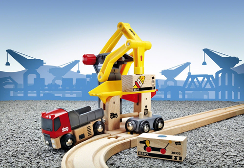 BRIO World freight loading station konstruktors