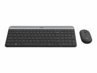 LOGITECH MK470 Slim Wireless Combo - GRAPHITE - HRV-SLV-SRB klaviatūra