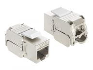 Delock Keystone Module RJ45 jack > LSA Cat.6A STP 24 pieces datortīklu aksesuārs