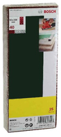 Bosch - Schleifpapier - 25 Stücke - rechteckig - Körnung: 120 - 93 mm x 230 mm 3165140602990