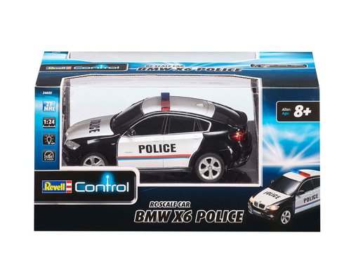 Revell RC BMW X6 Police (24655) Radiovadāmā rotaļlieta