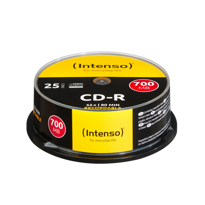 Intenso  CD-R 700Mb 52x spindel (25) matricas