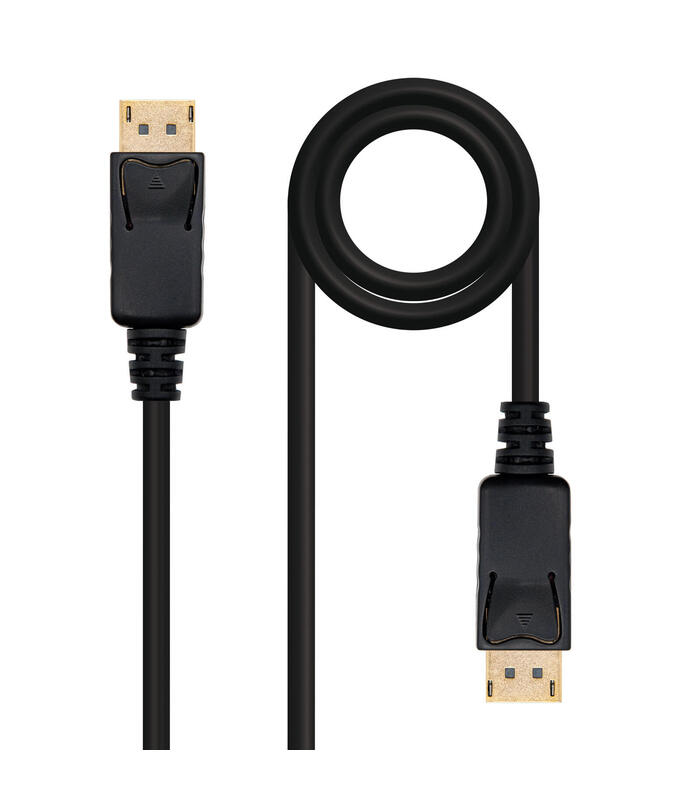Nanocable 10.15.2303 DisplayPort-Kabel 3 m Schwarz (10.15.2303) 8433281005464 kabelis video, audio