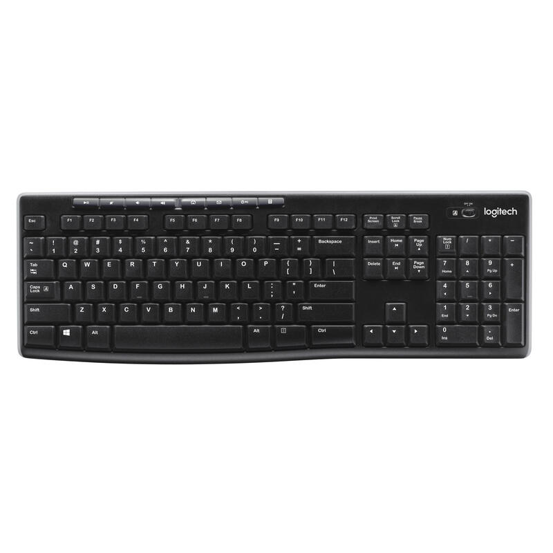 Logitech K270 Wireless Keyboard (QWERTZ - vācu izkārtojums) klaviatūra