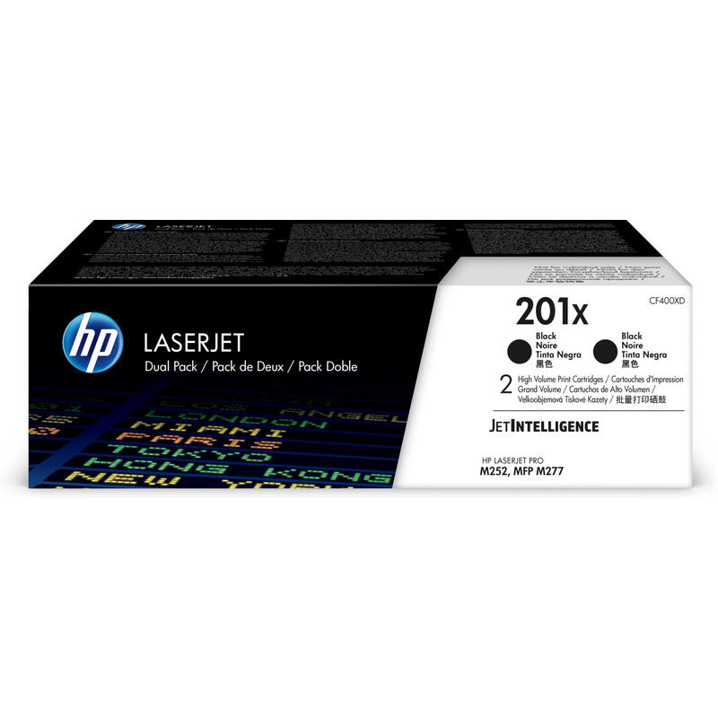 HP 201X LaserJet Toner Cartridges Black toneris