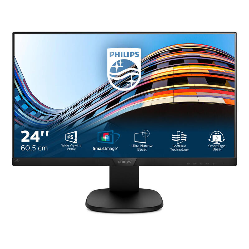 Monitor Philips 243S7EHMB/00 24'', panel-IPS D-Sub, HDMI speakers monitors
