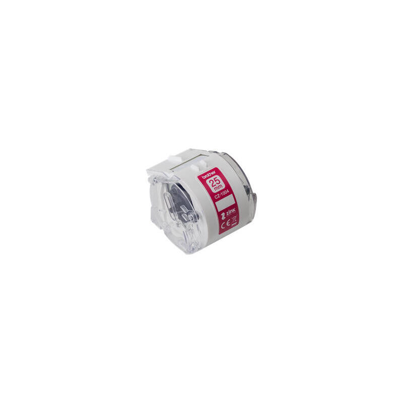 Brother Full colour continuous label roll CZ-1004  Label tape, 5 m, 2.5 wide cm  rezerves daļas un aksesuāri printeriem