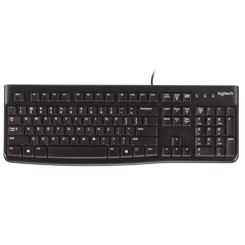 Logitech K120 Keyboard, Spanish klaviatūra