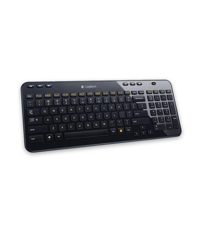 Logitech Wireless Keyboard K360 wirelesse Keyboard black (QWERTZ - vācu izkārtojums) klaviatūra