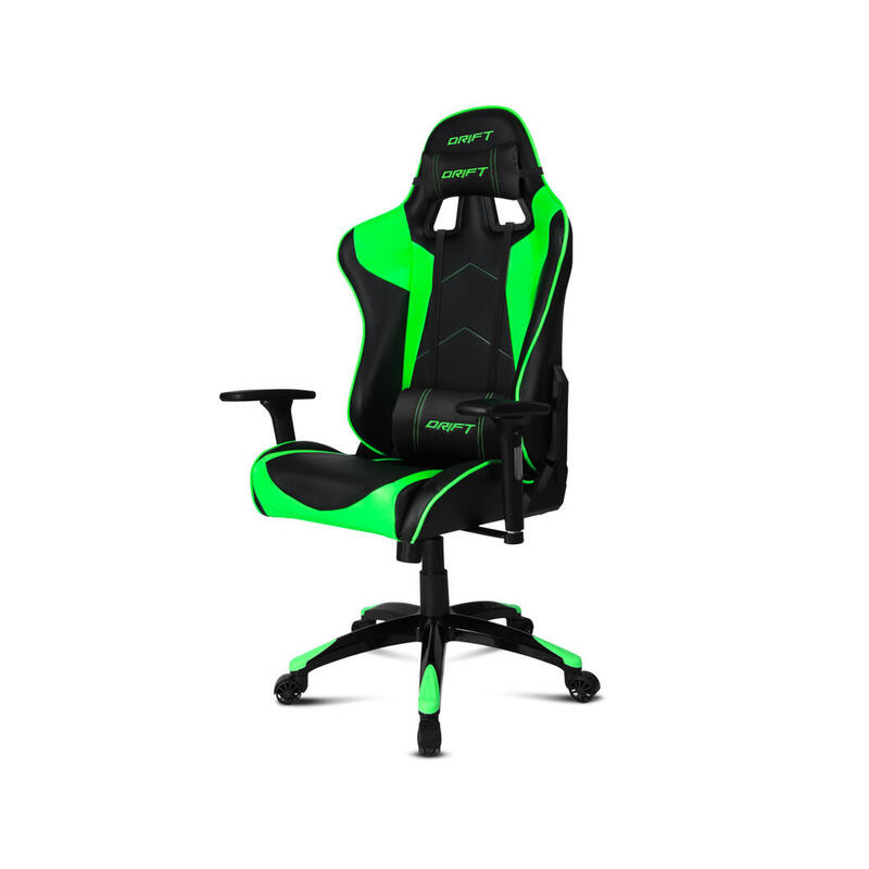 Drift silla gaming dr300 negro/verde DR300BG (8436532164507) datorkrēsls, spēļukrēsls