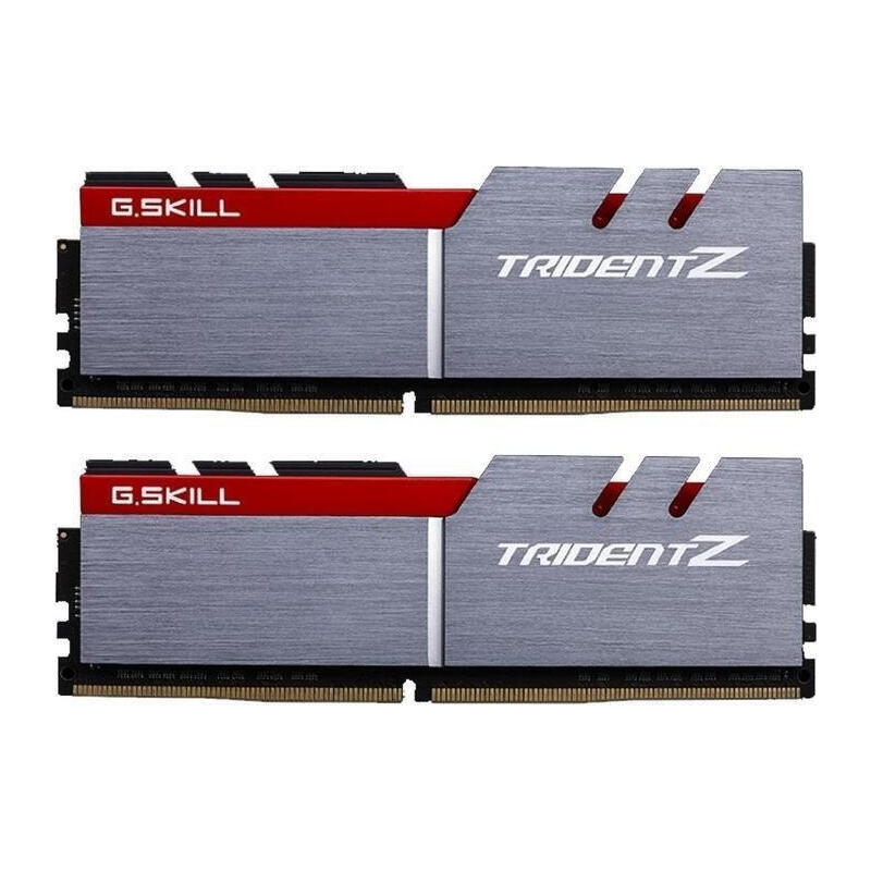 G.Skill DDR4 32 GB 3600-CL17 - Dual-Kit - Trident Z - silver/red operatīvā atmiņa