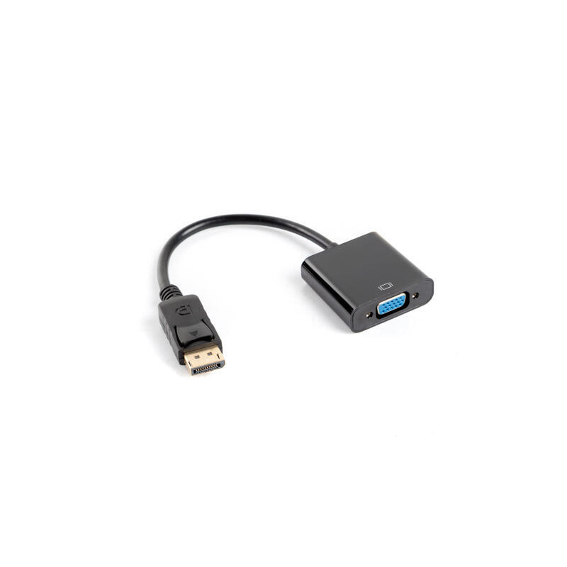 Lanberg AD-0002-BK cable interface/gender adapter DisplayPort VGA Black adapteris