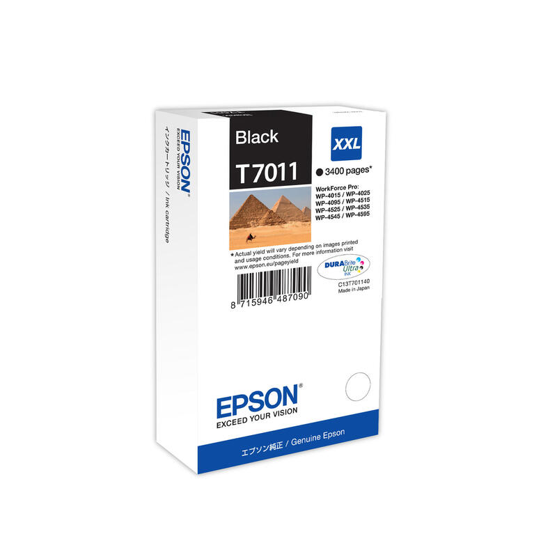 EPSON Ink Cartridge Black XXL WP4000 kārtridžs