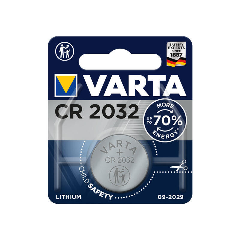 Varta CR2032 Proffesional Electronics 3V Lithium Tablet Battery Litija Baterija (1pcs) Baterija