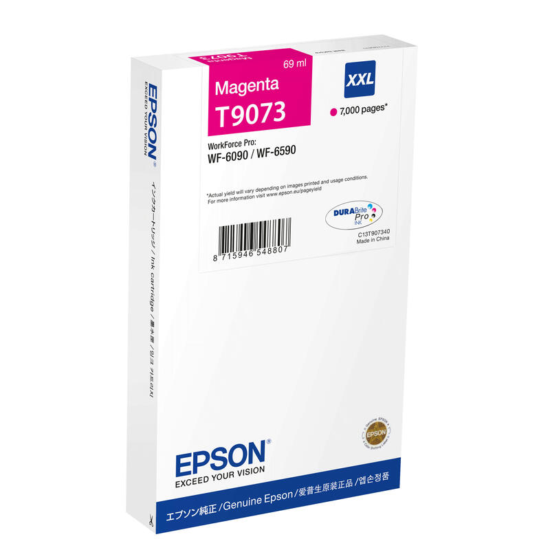 Ink Epson WF-6xxx Ink Cartridge Magenta XXL | 69ml kārtridžs