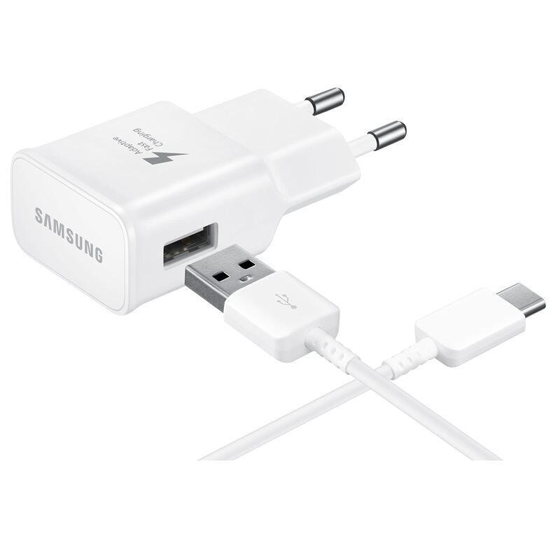 Samsung travel adapter  White  USB Type-C cable aksesuārs mobilajiem telefoniem