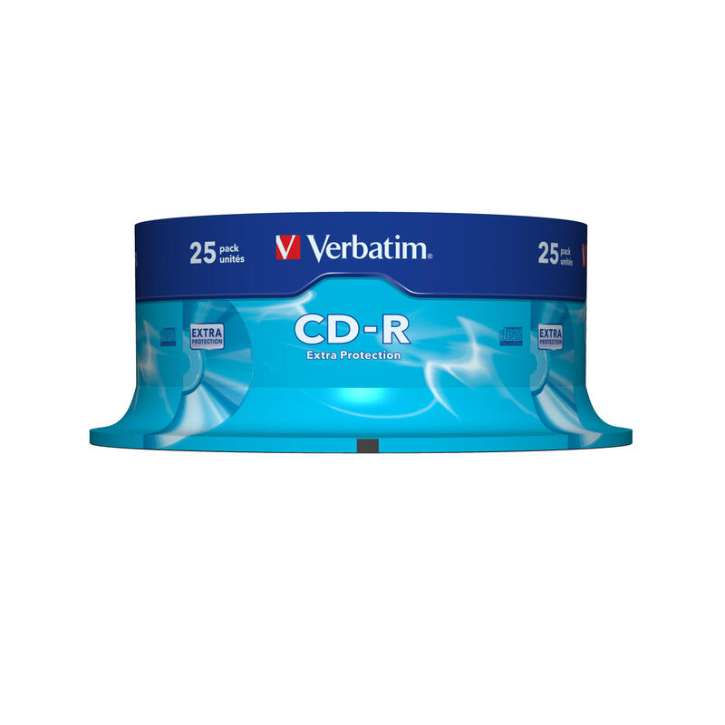 Verbatim CD-R 80/700MB 52X 25pack EXTRA PROTECTION cake box matricas