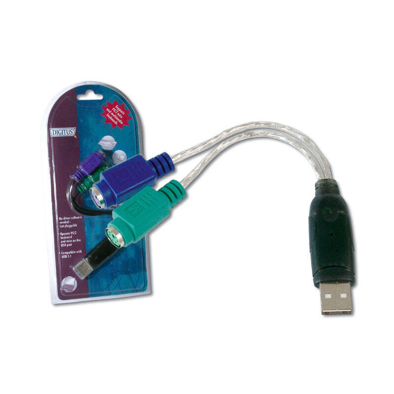 Conwerter USB 1.1 Digitus for PS/2 karte