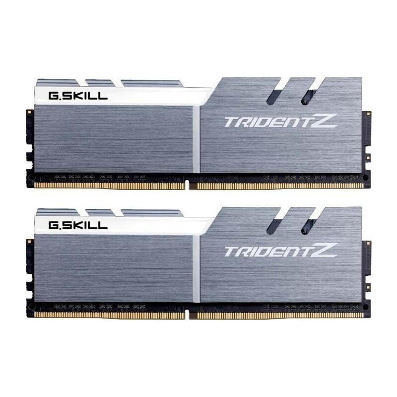 G.Skill DDR4 32 GB 3600-CL17 - Dual-Kit - Trident Z - silver/white operatīvā atmiņa