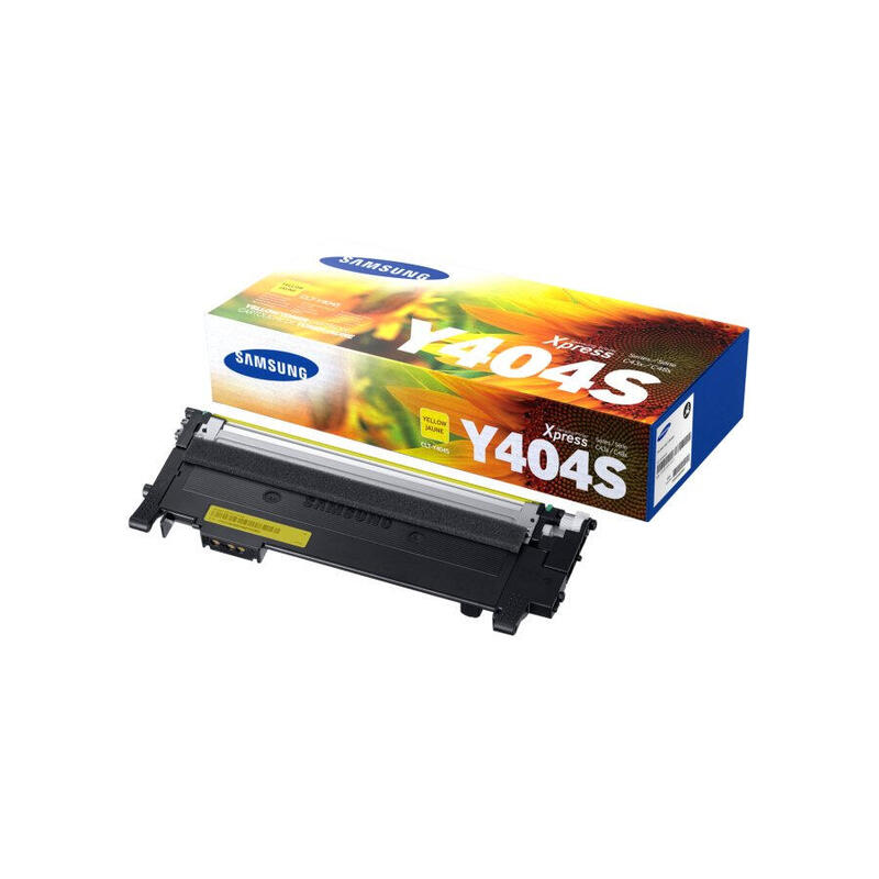 Samsung CLT-Y404S - yellow - original - toner cartridge (SU444A)