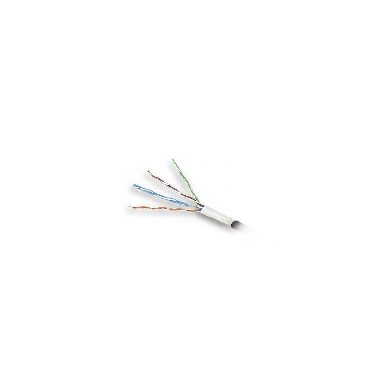 Gembird FTP solid cable, cat. 5e, 0.51 mm CCA, 305m, gray tīkla kabelis