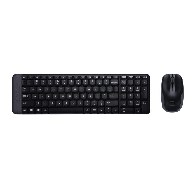 Logitech 2155974 MK220 combo, US/Int Wireless klaviatūra