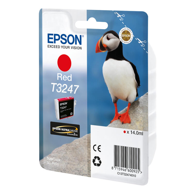 EPSON T3247 Red kārtridžs