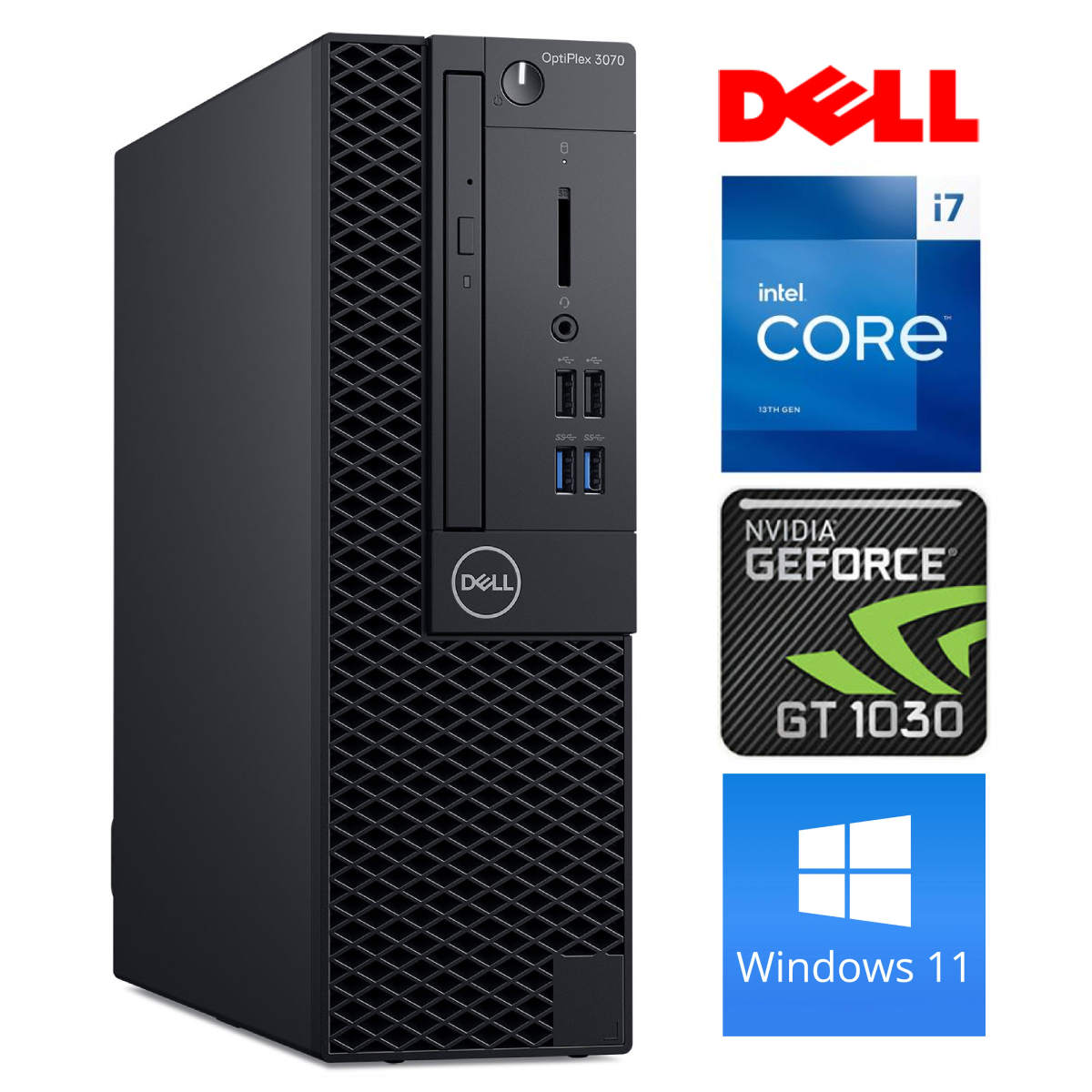 DELL 3070 SFF i7-9700 32GB 1TB SSD M.2 NVME+2TB GT1030 2GB DVD WIN11Pro RW36681 (EAN411536681)