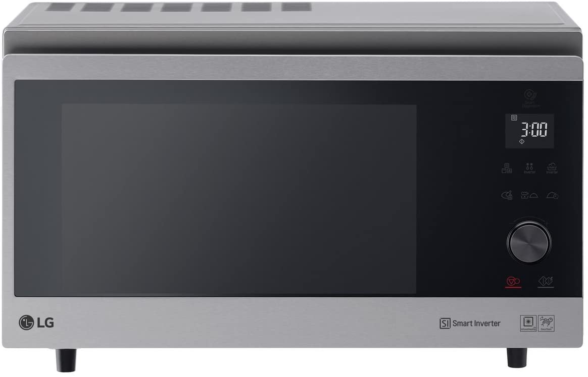 LG Electronics Microwave MJ3965ACS - hybrid oven with light wave technology Mikroviļņu krāsns