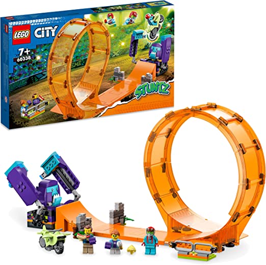 LEGO City 60338 Stunt loop and demolition chimpanzee LEGO konstruktors