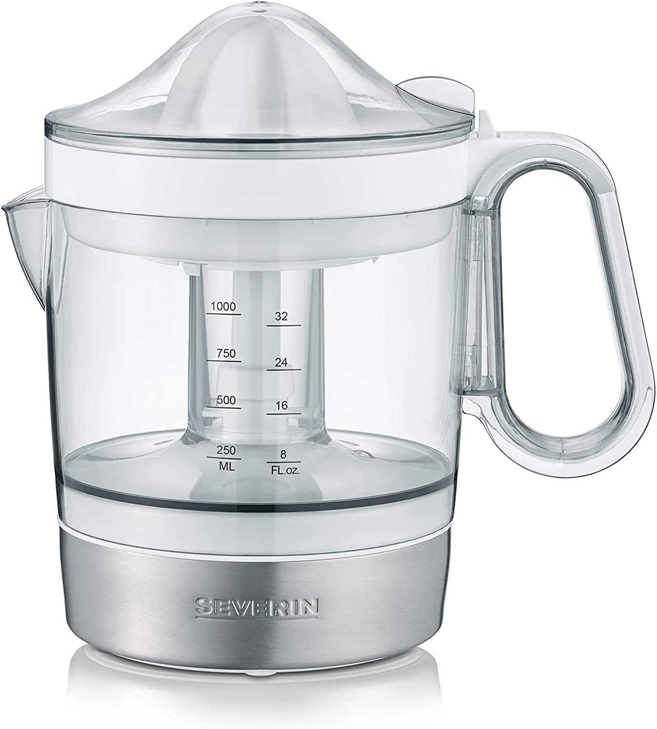 Severin CP 3535, citrus press (white/stainless steel) Sulu spiede