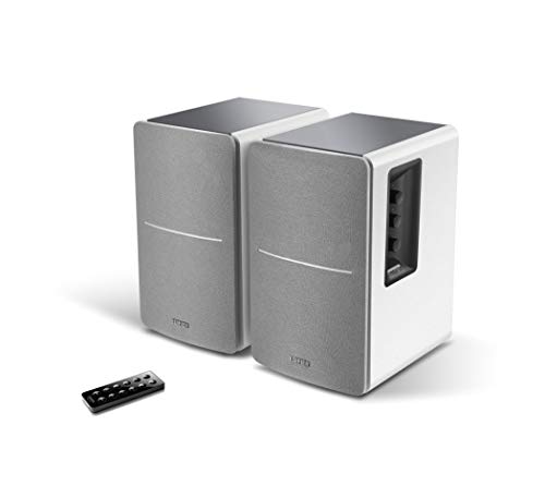 Edifier R1280DB, speakers (white, 2 pieces, Bluetooth, optical, coaxial) datoru skaļruņi