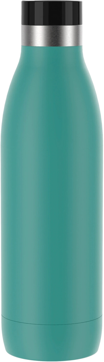 Emsa Bludrop Color insulated drinking bottle 0.7 liters, thermos bottle (petrol, stainless steel) Virtuves piederumi