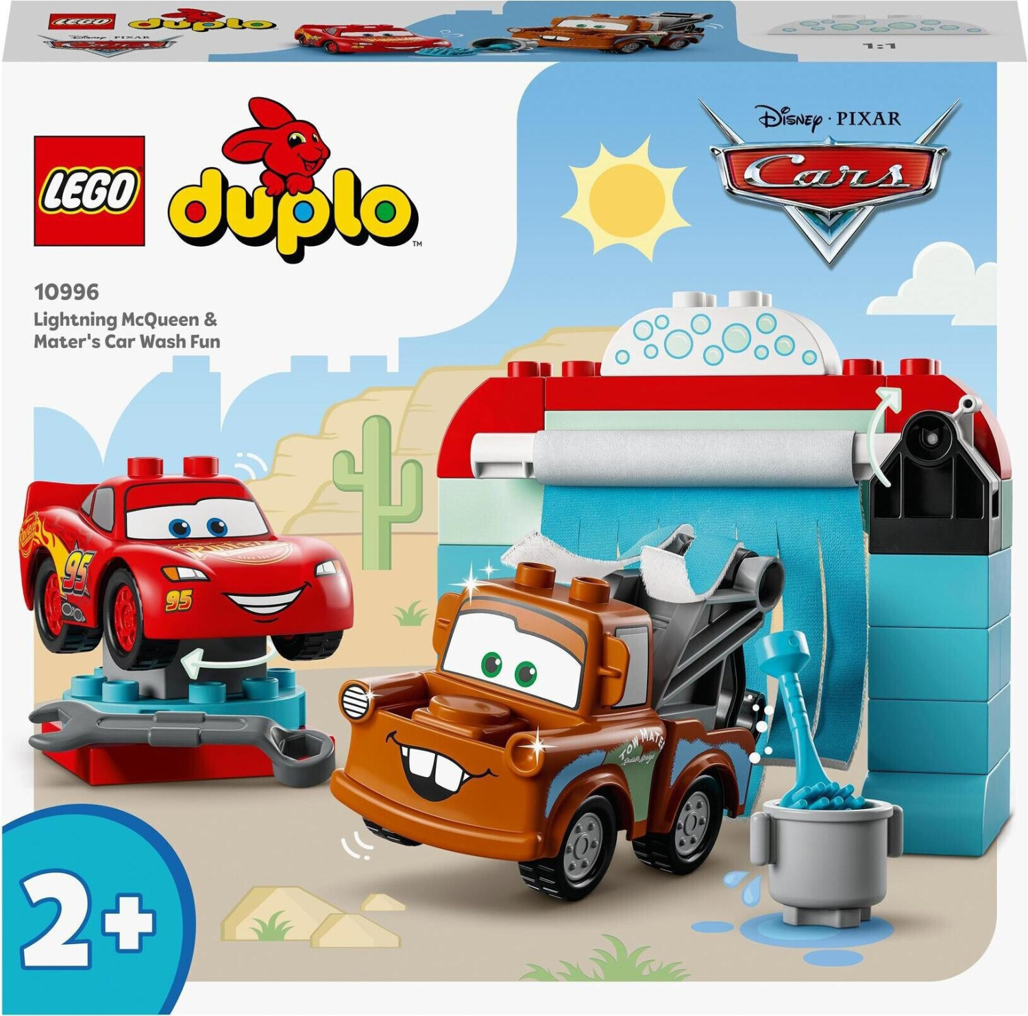 LEGO Duplo 10996 Lightning McQueen & Mater's Car Wash Fun LEGO konstruktors