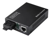 DIGITUS Fast Ethernet Media Converter, SC / RJ45 datortīklu aksesuārs