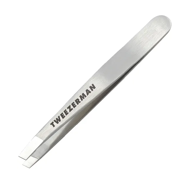 Tweezerman - Mini Slant Tweezer Classic Stainless /Makeup /CLASSIC STAINLESS Dekoratīvā kosmētika