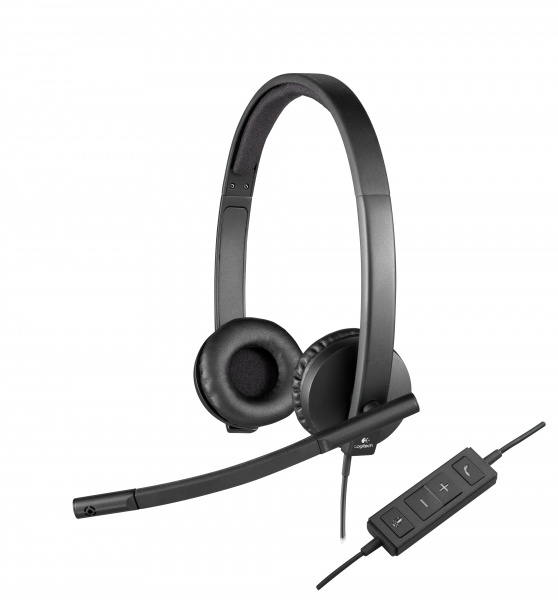 Logitech USB Headset H570e - Headset austiņas